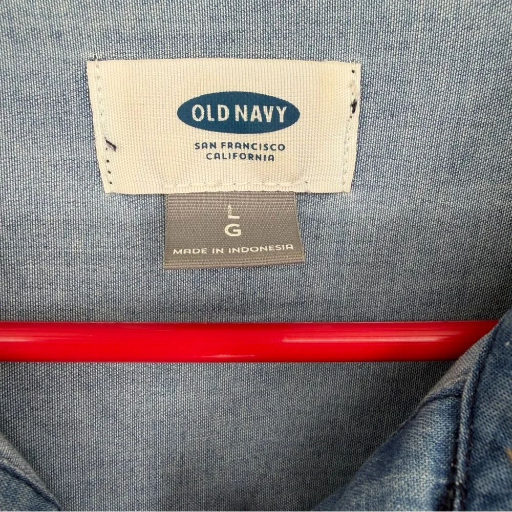Soft denim blue Jean Dress - Picture 2 of 3